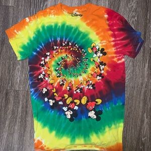 Disney tie dye t shirt